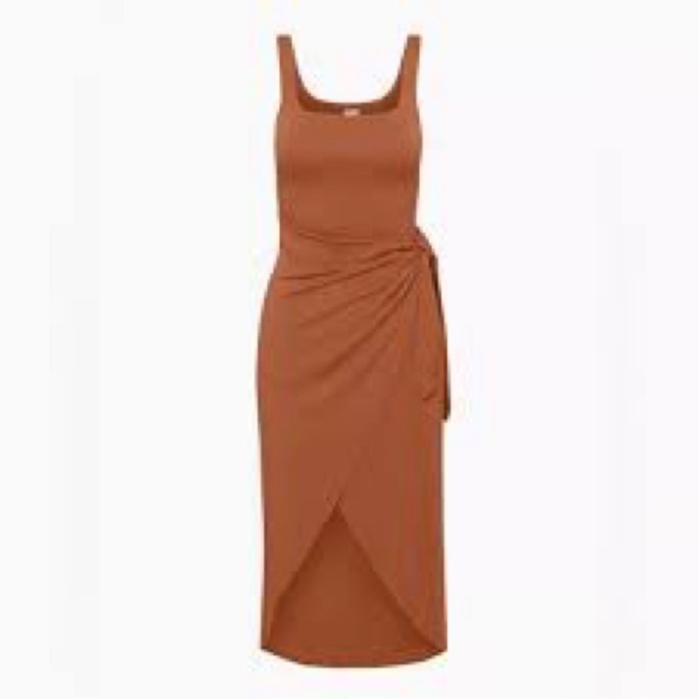 Aritzia Saturn Midi Anise Brown/Rust size XL